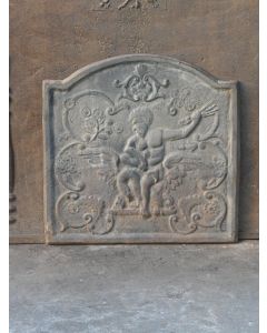 Plaque de Cheminée 'Zeus et Léda'