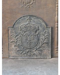 Plaque de Cheminée 'Armes de France' Plaque de Cheminée 'Armes de France'