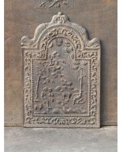 Plaque de Cheminée 'Scène Rurale'