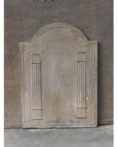 Plaque de Cheminée 'Colonnes de Liberté'