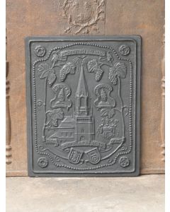 Plaque de Cheminée 'Thème Inconnu'