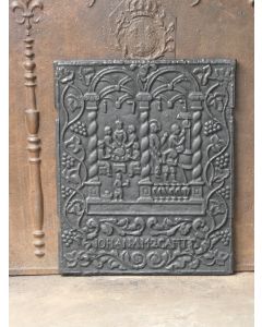Plaque de Cheminée 'Thème Religieux'