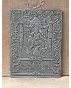 Plaque en Fonte Louis XV