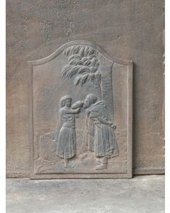 Plaque de Cheminée 'Bon Samaritain'
