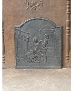 Plaque Cheminée Napoleon III