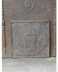 Plaque de Cheminée 'Armes de France'