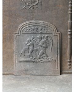 Plaque de Cheminée 'Le Temps'