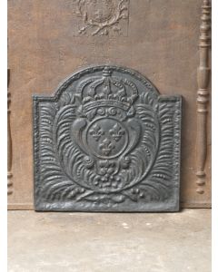 Plaque de Cheminée 'Armes de France'