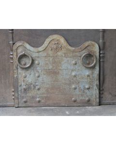 Plaque de Fonte avec Blason