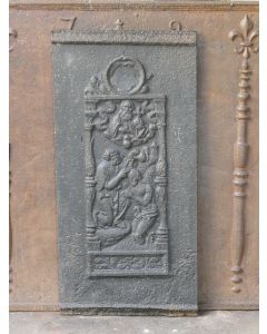 Plaque de Cheminée 'Thème Religieux'