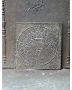 Plaque de Cheminée 'Armes de France'