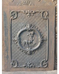 Plaque de Cheminée 'Amours'