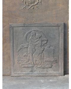 Plaque de Cheminée 'Femme'