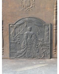 Plaque de Cheminée 'Marie Leszczynska'
