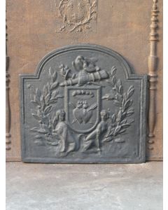 Plaque de Cheminée 'Allégorie de l'Amour'