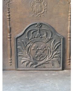 Plaque de Cheminée 'Armes de France'