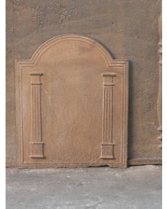 Plaque de Cheminée 'Colonnes de Liberté'