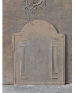Plaque de Cheminée 'Colonnes de Liberté'