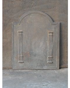 Plaque de Cheminée 'Colonnes de Liberté'