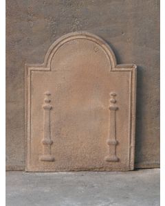 Plaque de Cheminée 'Colonnes de Liberté'