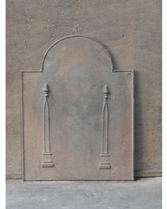 Plaque de Cheminée 'Colonnes de Liberté'
