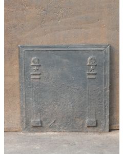 Plaque de Cheminée 'Colonnes de Liberté'