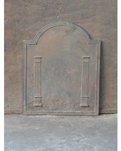 Plaque de Cheminée 'Colonnes de Liberté'