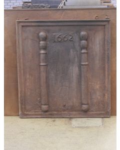 Plaque de Cheminée 'Colonnes d'Hercule'