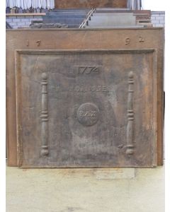 Plaque de Cheminée 'Allégorie de la Paix'