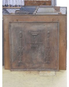 Plaque Fonte Néoclassique