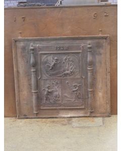 Plaque de Cheminée 'Allégorie de l'Amour'