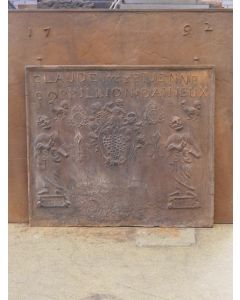 Plaque de Cheminée 'La Vendange'