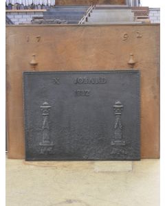 Plaque Fonte Néoclassique