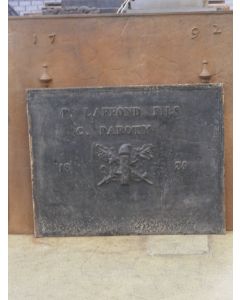 Plaque de Cheminée 'Révolution Française'