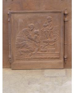 Plaque de Cheminée 'Caritas'