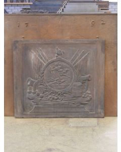 Plaque de Cheminée 'Allégorie de France'
