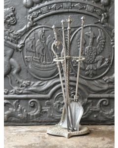 Serviteur Cheminée Victorien