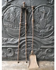 Ancien Set d'Ustensiles Français