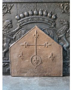 Plaque de Cheminée 'Armes Gothiques'