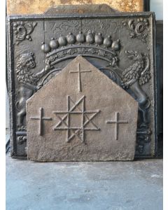 Plaque de Cheminée 'Gothique'
