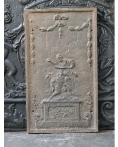 Plaque Fonte Néoclassique