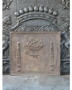 Plaque de Cheminée 'Décoration'