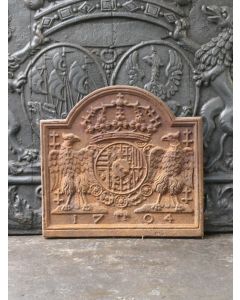 Plaque de Cheminée 'Armes de Lorraine'
