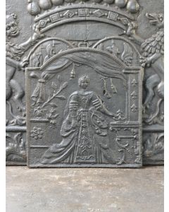 Plaque de Cheminée 'Marie Leszczynska'