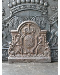 Plaque de Cheminée 'Armes de France'