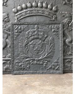 Plaque de Cheminée 'Armes de France'