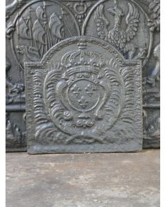 Plaque de Cheminée 'Armes de France'