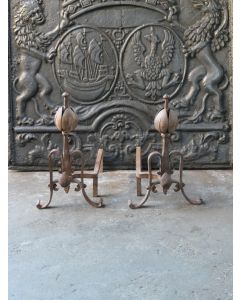 Chenets Art Nouveau