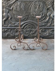 Chenets Louis XV