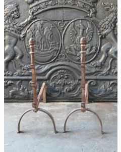 Chenets Louis XV